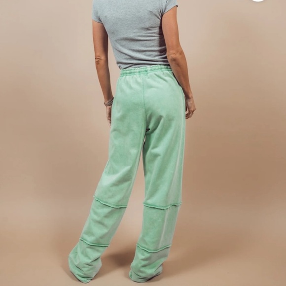 34 Mineral Washed Tiered Pant - Picture 4 of 4